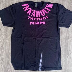 NWOT Inkaholic Tattoos Tee